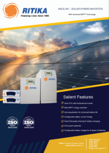 ritSOL M+ : Solar Hybrid MPPT Inverter