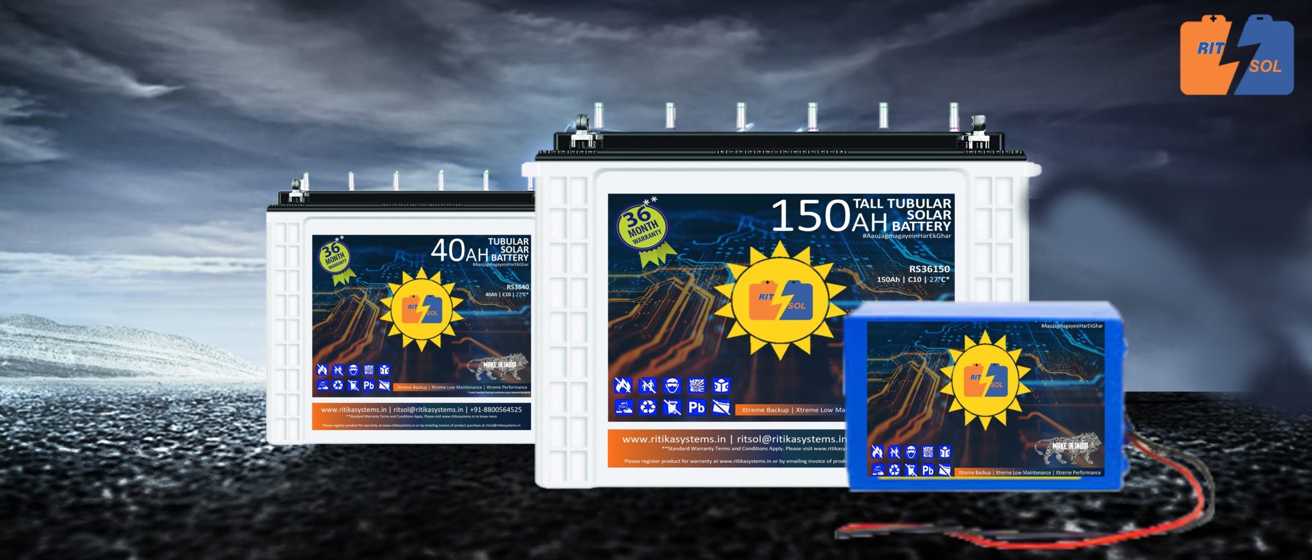 Lead Acid Batteries and LiFePO4 Battery Packs